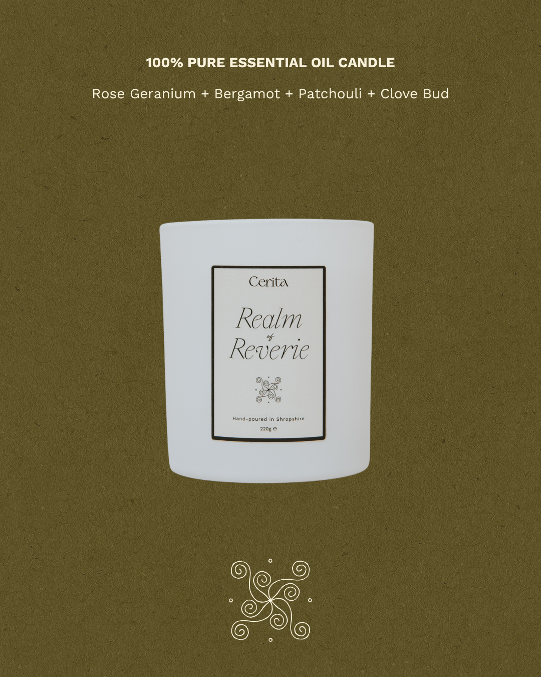 Realm of Reverie Essential Oil Candle